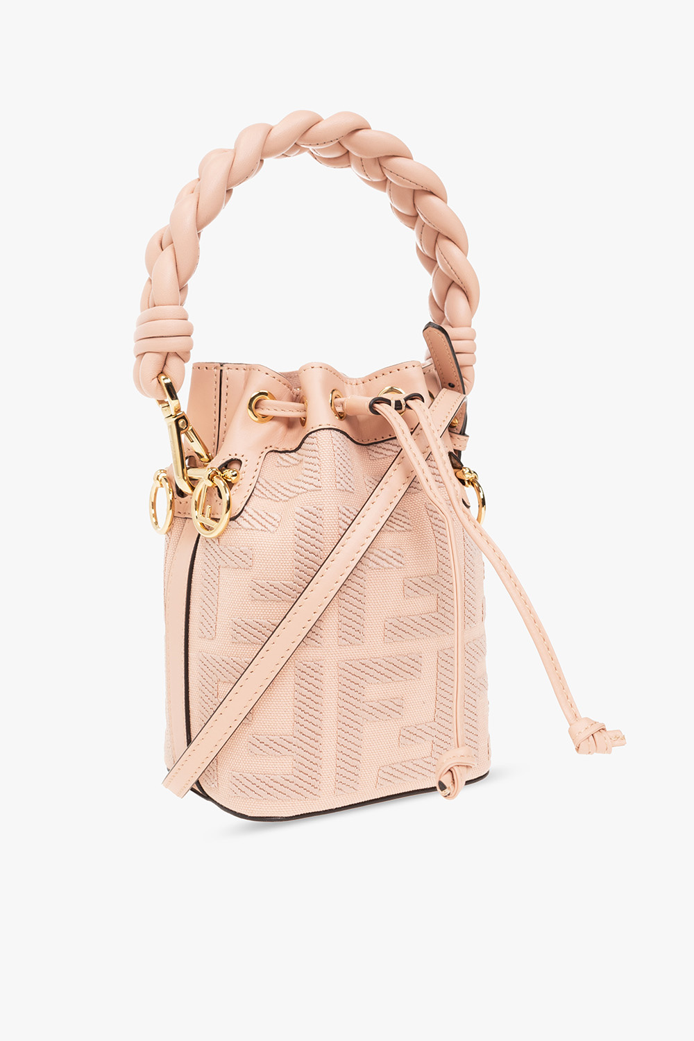 Fendi leather sale bucket bag